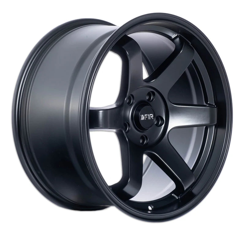 F1R F106 Satin Black ( Set of 4 )