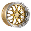 F1R F21 Machined Gold / Polish Lip ( Set of 4 )