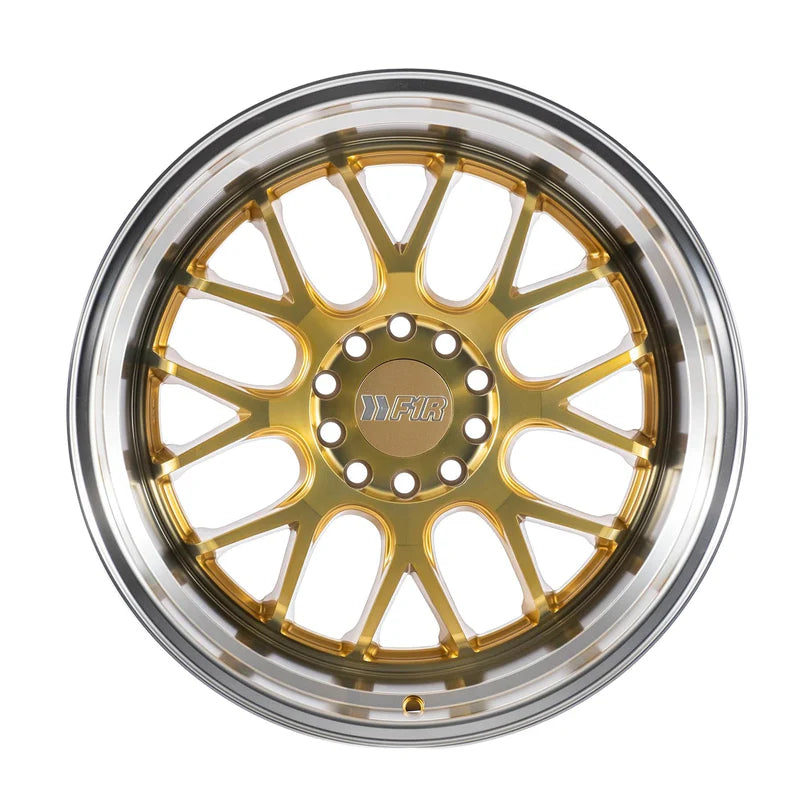 F1R F21 Machined Gold / Polish Lip ( Set of 4 )