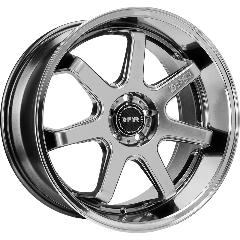 F1R FC7 Hyper Black / Polish Lip