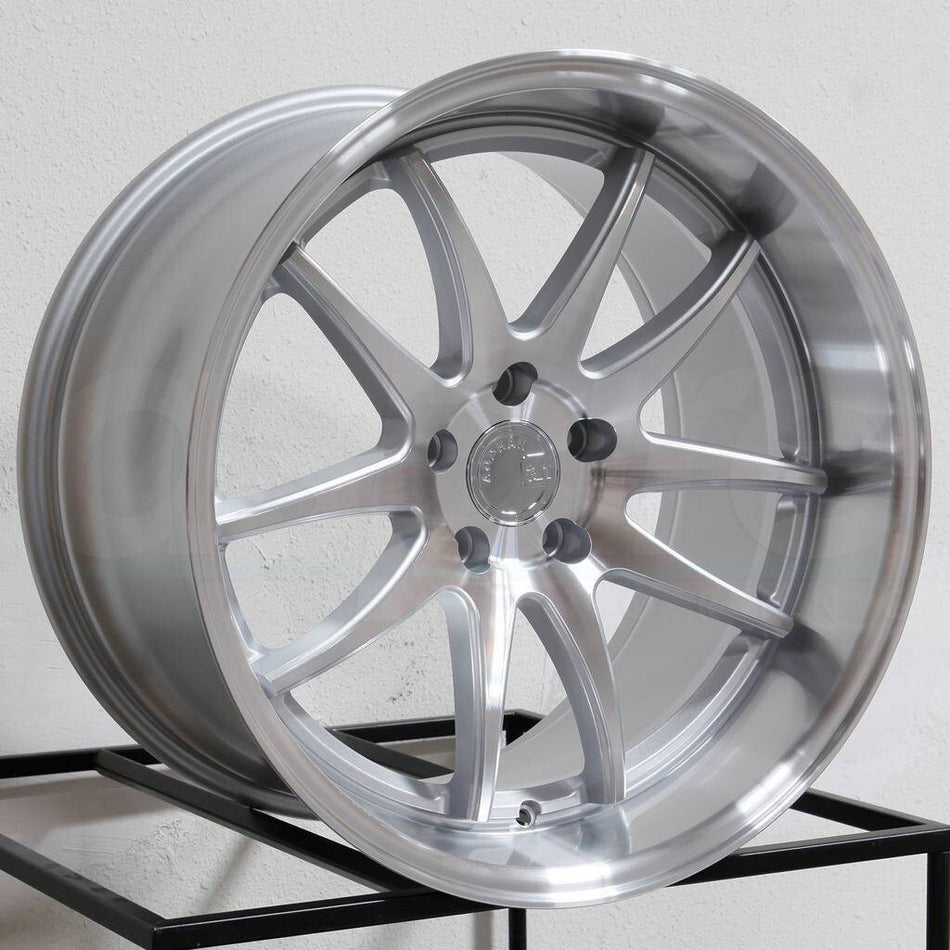 Aodhan DS02 Silver w/ Machined Lip